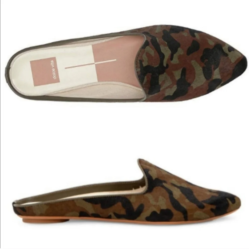 Dolce Vita Camouflage Mules- - Picture 2 of 6